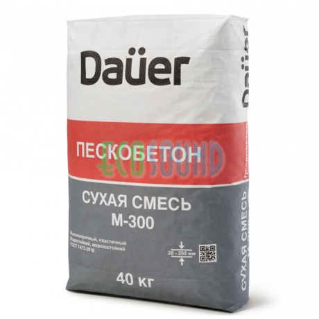 Пескобетон (ЦПС) М300 DAUER 40 кг