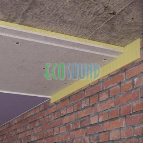 ЗИПС-Вектор. Звукоизоляционная бескаркасная облицовка  потолка (53 мм)