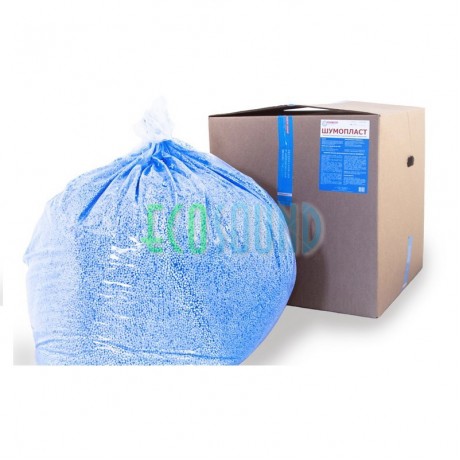 Шумопласт | гранулированная смесь | 10 м2/упак., для толщ. h=2 см Шумопласт | гранулированная смесь | 10 м2/упак., для толщ. h=2 см