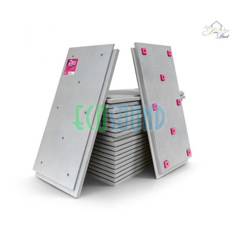 ЗИПС-Слим, сэндвич-панель 1200х600х25 мм (0,72м2/шт.) с комплектом крепежа