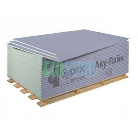 Aku-Line ГКЛА Ветонит, 2500х1200х12,5 мм (3м2/лист)