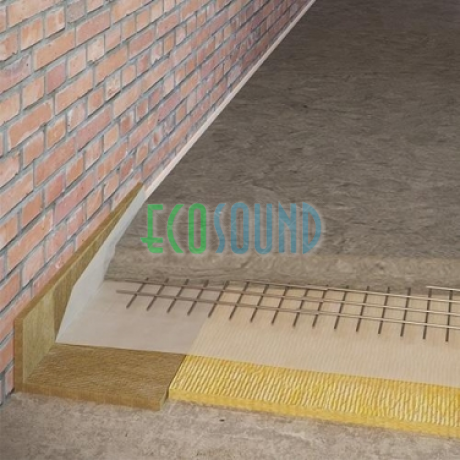 Звукоизоляция пола с применением Шумостоп-К2 (1 слой)