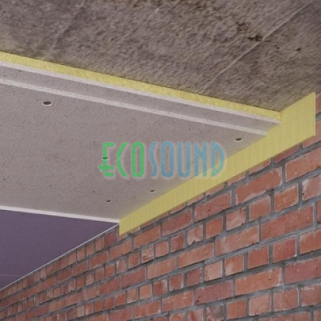 ЗИПС-III-Ультра. Звукоизоляционная бескаркасная облицовка  потолка (55 мм)