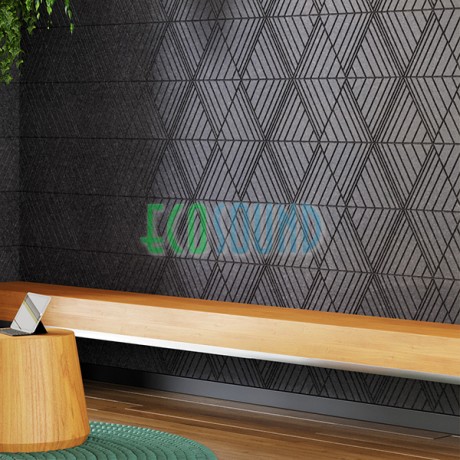 Акустические плитки Трио 9 мм ( цвета в ассортименте ) 