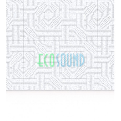 Стеновая войлочная панель Бесконечность 9 мм  (Streets PET Felt Panels, Refelt) ( цвета в ассортименте ) 