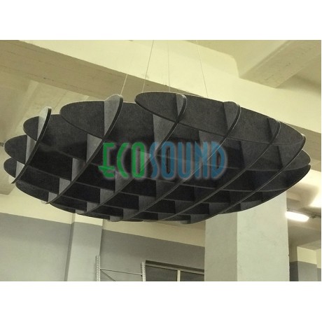 Акустическое потолочное пано GELIUS FLYFELT 12 мм ( цвета в ассортименте ) 