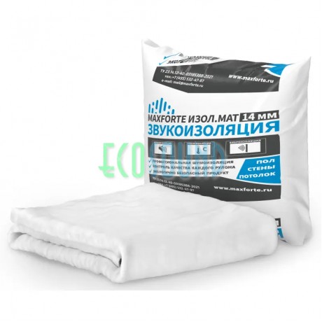 МаксФорте ИЗОЛ.МАТ 1,5 х 5м; толщина 14 мм , 7,5м2 МаксФорте ИЗОЛ.МАТ 1,5 х 5м; толщина 14 мм , 7,5м2