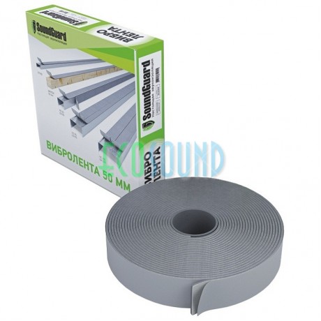 Демпферная виброгасящая лента SoundGuard Band Rubber 50 мм Демпферная виброгасящая лента SoundGuard Band Rubber 50 мм