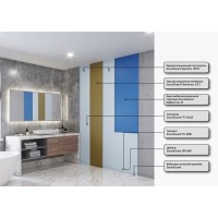 Бескаркасная система звукоизоляции стены "АКВА" тол. 35 мм  Бескаркасная система звукоизоляции стены "АКВА" тол. 35 мм