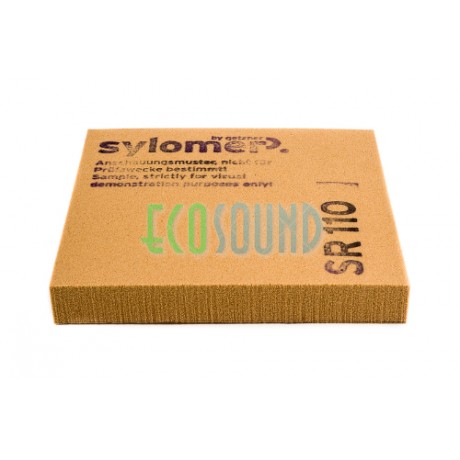 Sylomer SR 110 | коричневый | лист 1200 х 1500 х 12.5 мм Sylomer SR 110 | коричневый | лист 1200 х 1500 х 12.5 мм