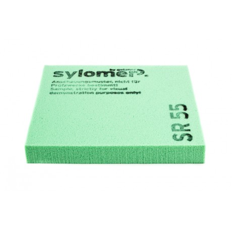 Sylomer SR 55 | зеленый | лист 1200 х 1500 х 25 мм 
