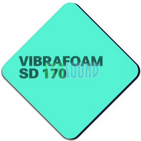 Вибрафом (Vibrafoam) SD 170 темно-зеленый ( 2м х 0,5м x 12,5 мм) 1м2 Вибрафом (Vibrafoam) SD 170 темно-зеленый ( 2м х 0,5м x 12,5 мм) 1м2