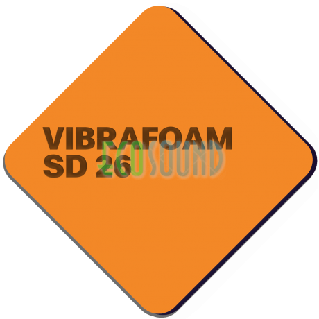 Вибрафом (Vibrafoam) SD 26 оранжевый (2м х 0,5м x 12,5 мм) 1м2 Вибрафом (Vibrafoam) SD 26 оранжевый (2м х 0,5м x 12,5 мм) 1м2