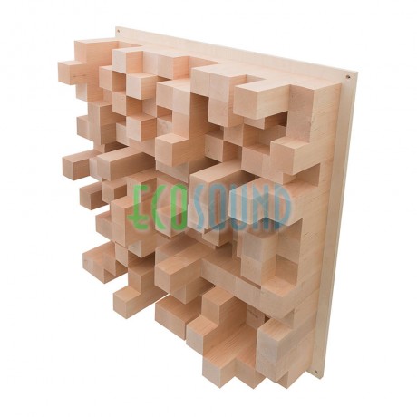 Акустический деревянный диффузор Echoton Pixels 500-3300 Hz