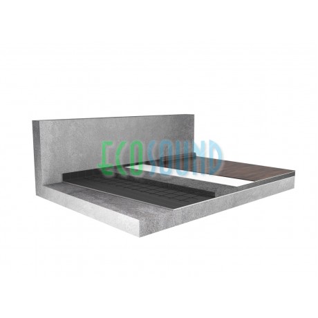 Система звукоизоляции пола (плавающая стяжка) Фибиол+Вибр