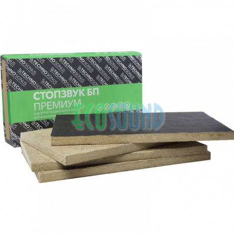 СтопЗвук БП Премиум 1000х600х50 мм ( 4шт /2,4м2 )